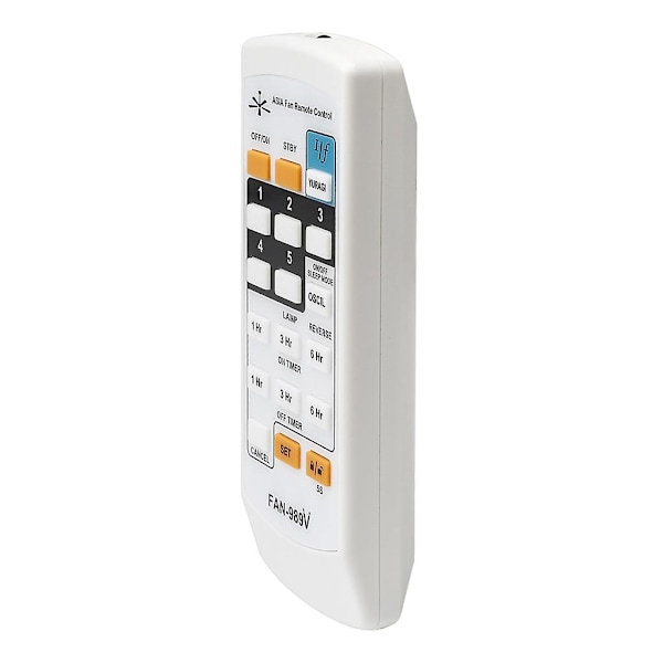 Fläkt-989v Ersättningsfläkt Fjärrkontroll Controller Universal utan röst null none