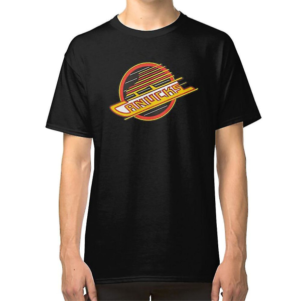 Vancouver Hockey - Retro Canucks Skate T-shirt black XXXL