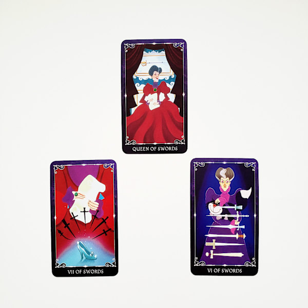 Skurkar Oracle Tarot kortlek