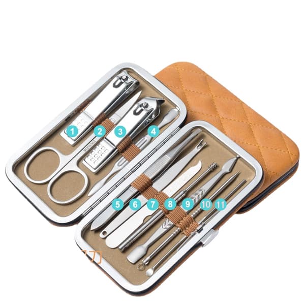 Trim Set 11 delar Set Khaki