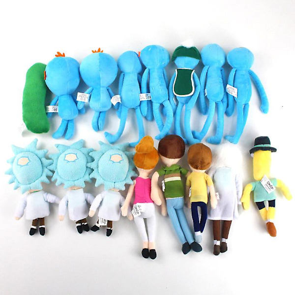 Rosalind Rick och Morty fylld leksaksgurka 20cm