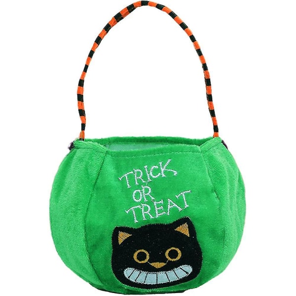 Halloween trick or treat väska, tygpåse presenthink 4