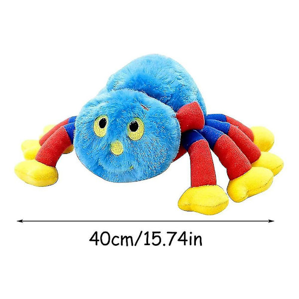 Ny Woolly Tig Spider Plyschleksak Barn Gosedjur Skräckdocka Pojkar Flickor Mjuk Heminredning Födelsedagspresent till barn S
