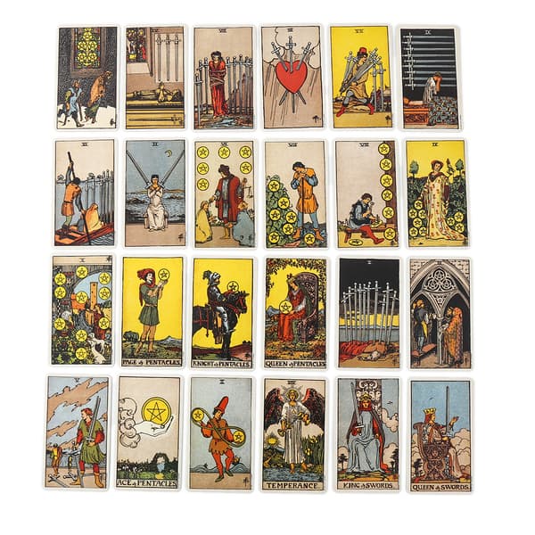 smith waite tarotkort Divination Cards
