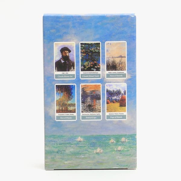 claude monet impressionism konst Oracle Tarot Card Spådomskort