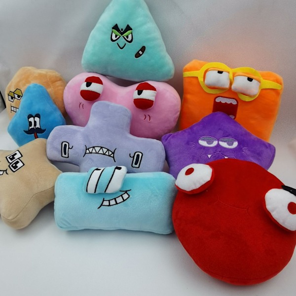 Hexagonal - Poupée en peluche Alphabet Lore