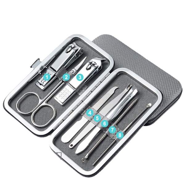 Trim Set 8-delat Streaming Silver