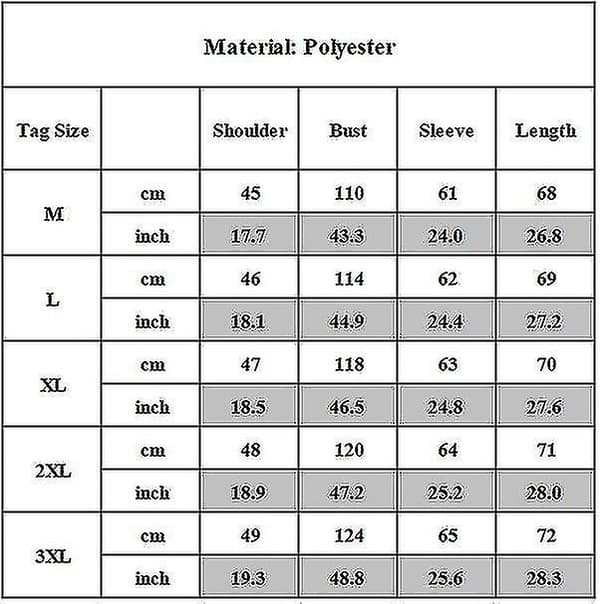 Män Långärmad Patchwork Sweatshirt Löströja Jumper Toppar Vinter Casual Work Sport Pullover Grey M