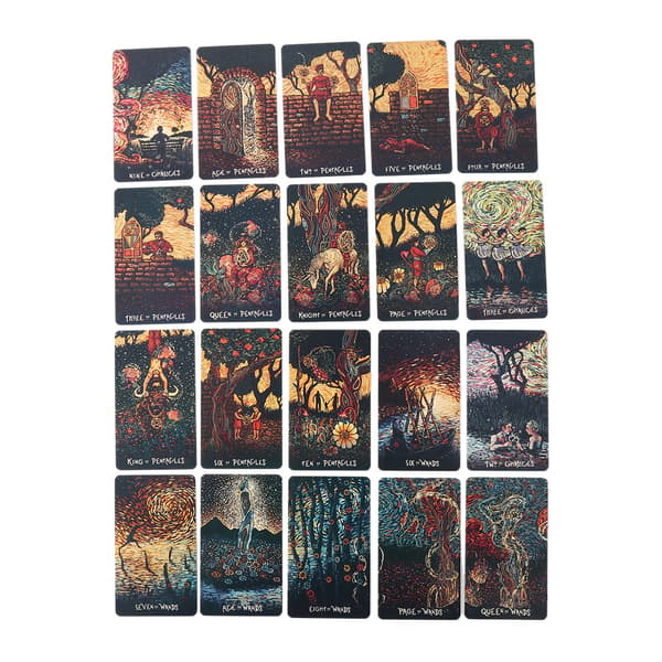 prisma Oracle Tarot Card kort Spådomskort