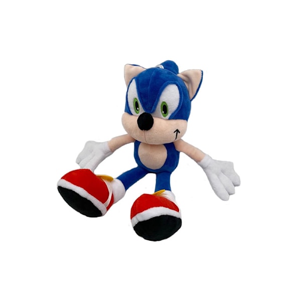 30 cm blå Sonic plyschleksak igelkottsdocka