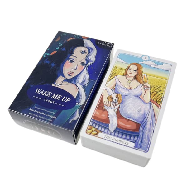 Wake me up tarotCartoon tarot Divination card