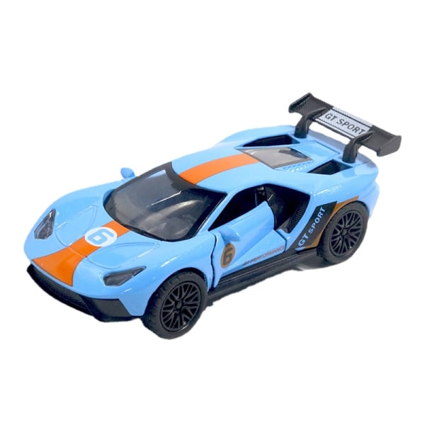 Sportbil för pojkar, leksakspresent, spårutgåva, blå
