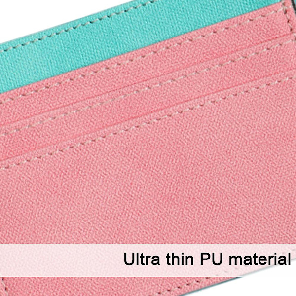 Minimalistisk Front Pocket Wallet Slim Wallet Korthållare null none