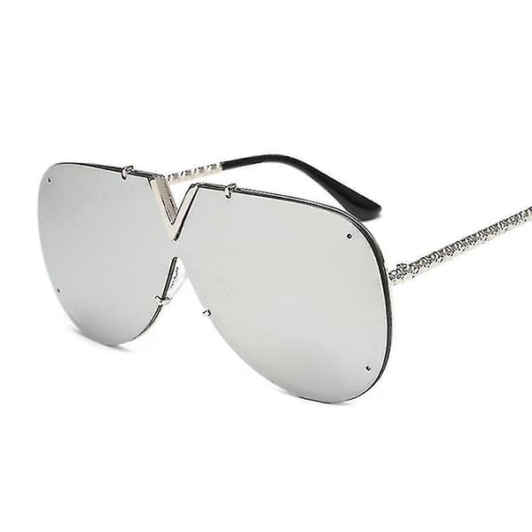 Fahion Overized Women Beautifygae Silver