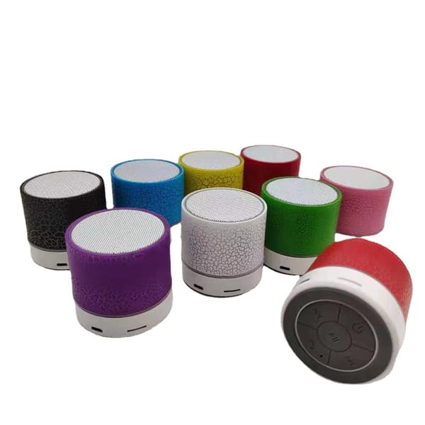 BT89 Crack Trådlös Mini Bluetooth-högtalare - Vit