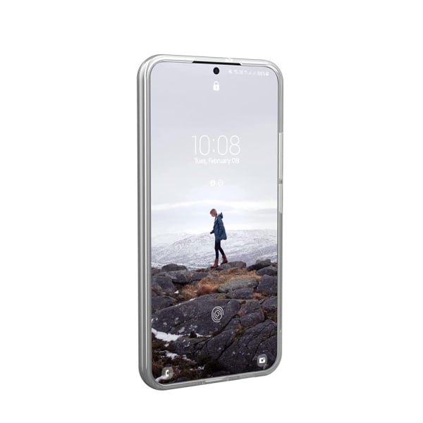 [U] av UAG Designad för Samsung Galaxy S22 Ultra Case Clear Ice Lucent Slim Fit Lätt Snygg Transparent Slagtålig skyddande ice galaxys22plus[6.6-inch]