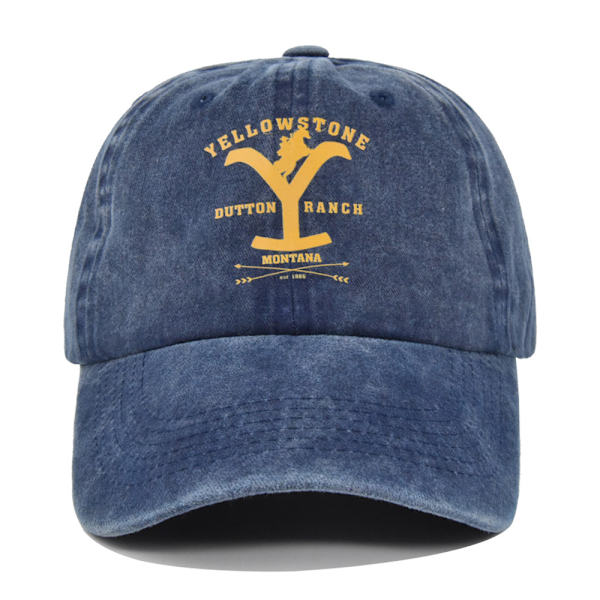 Yellowstone Dutton Ranch Baseball CP868 navy