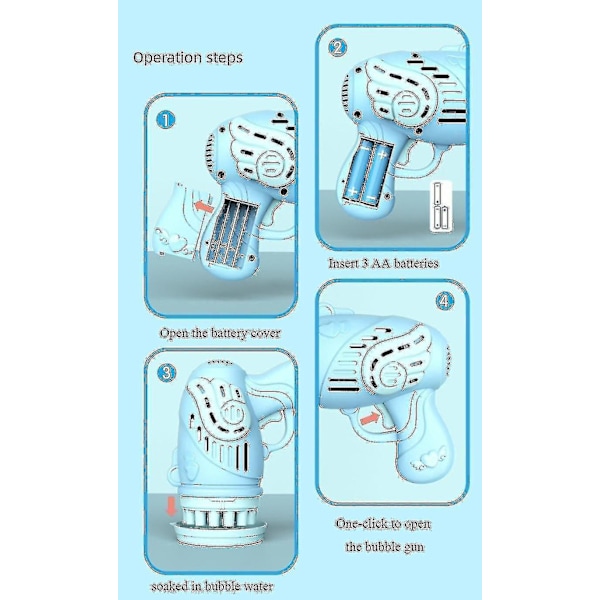 Gatling Bubble Machine null none