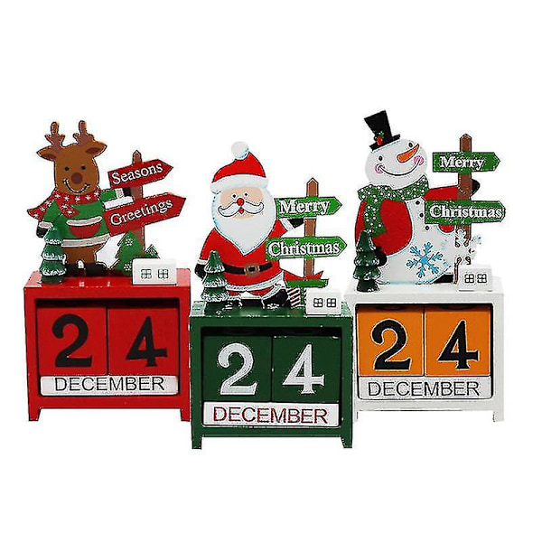 Julkalender datum nedräkning dekorationer