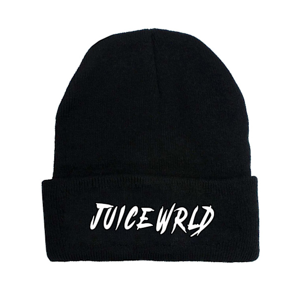 Juice Wrld Mössa Höst Vinter Ull Stickad Mössa Vit Stil 12