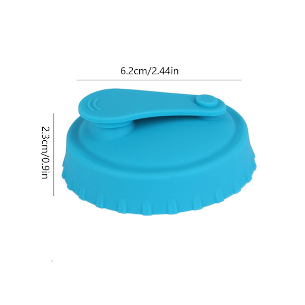 Cap Lock Soda Drink Snaps Cover Lock Lock Sealer Protector Återanvändbar, 100 % ny Upgraded version 6pcs