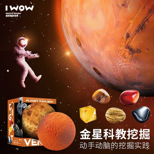 Venus - Utforskning av de åtta planeterna