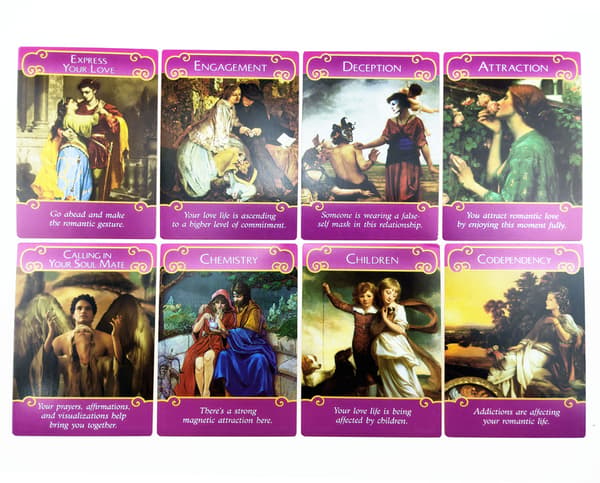 romantik ängel Tarot Divination Card