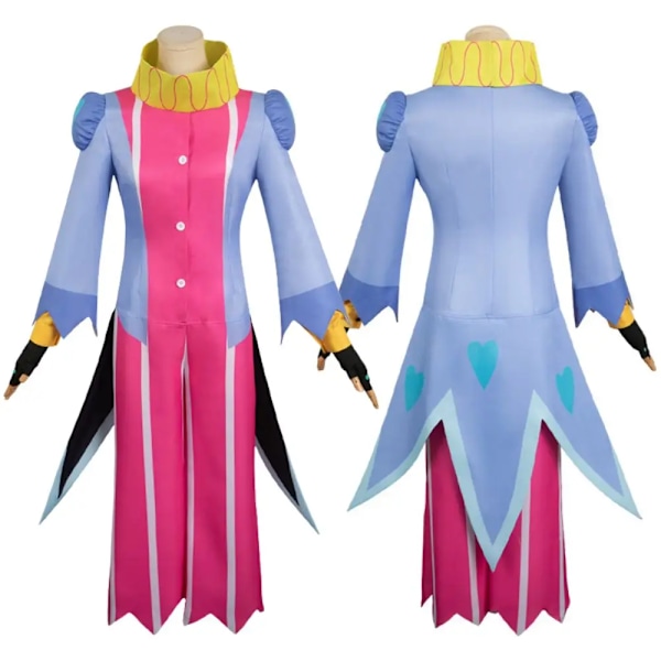 Fizzarolli Cosplay Fantasia Kostym Förklädnad för Vuxna Kvinnor Kläder Hatt Set Rollspel Anime Outfits Halloween Karneval Dräkt M Female3