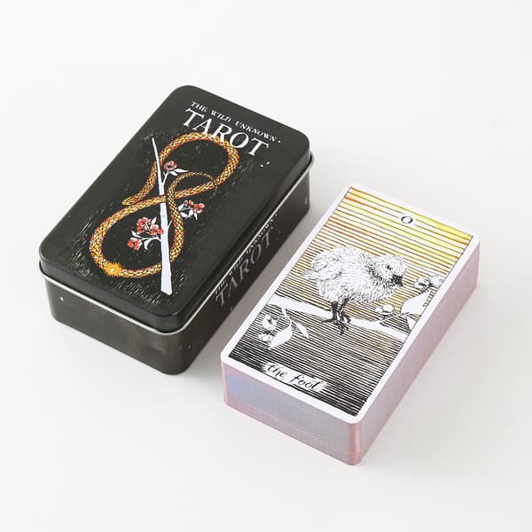 vilda okända Oracle Tarot Card-kort  Divination Cards