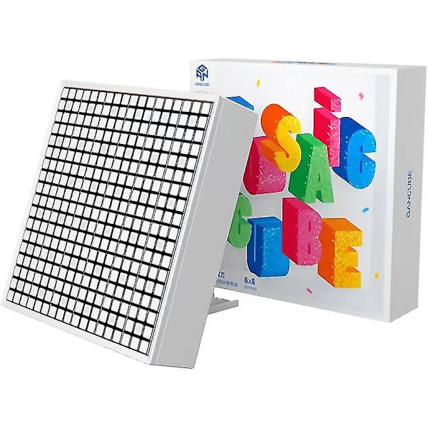 [funcube]gan Mosaic Cube 6x6x6 Pussel Cube Gan Mosaic Cube 10x10x10 Kreativ kub Mosaik Dekorativa målningar Kreativ byggnad null none