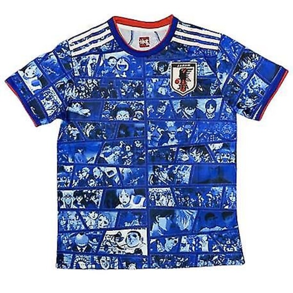 Fotbollströja för herrar och damer Japan Sommar Aldult Kortärmad Sport Lyxig T-shirt fotboll Uniform storlek S-xxl COLOR1 XXL