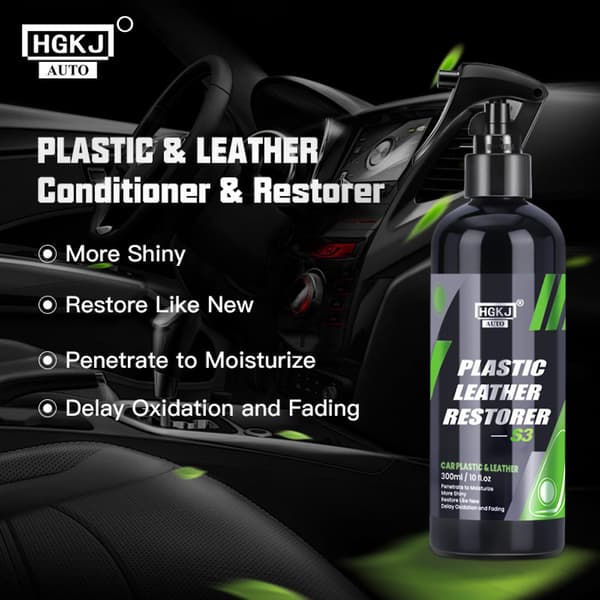 Plastic Restorer Polish Cleaner Agent Hydrofob Coating Biltillbehör 50ml 100ml