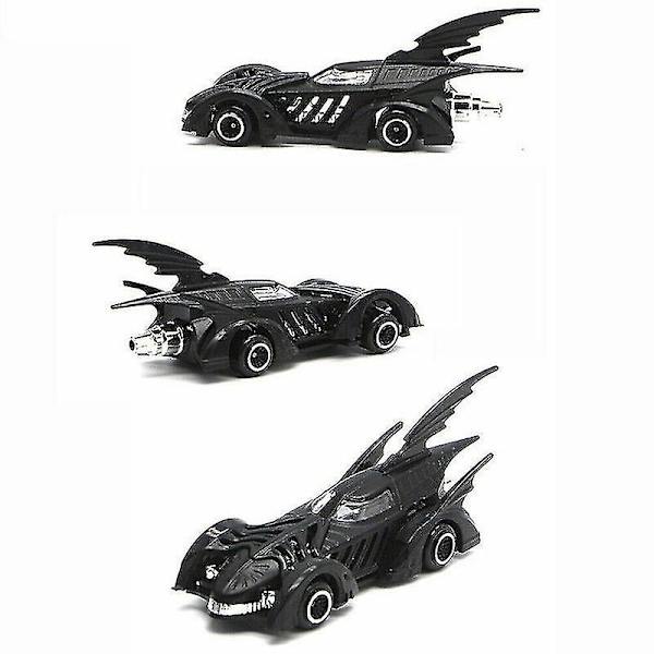 Set med 6 Batmobile billeksaksfordon metall null none