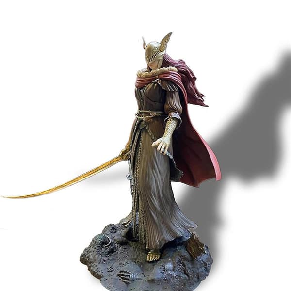 Elden Ring Valkyrie Staty Skulptur Figur Ornament Present