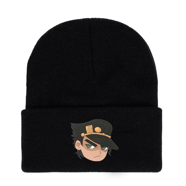 Jojo's Bizarre Adventure Stick Hat Warm Gift Style 2
