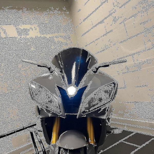 Motorcykelspeglar Vindvinge Justerbar Roterande Sidobackspegel För Yamaha Yzf R1 R6 R25 R3 R125 R15 Fz6r R6s Accessories_gift Of G null none