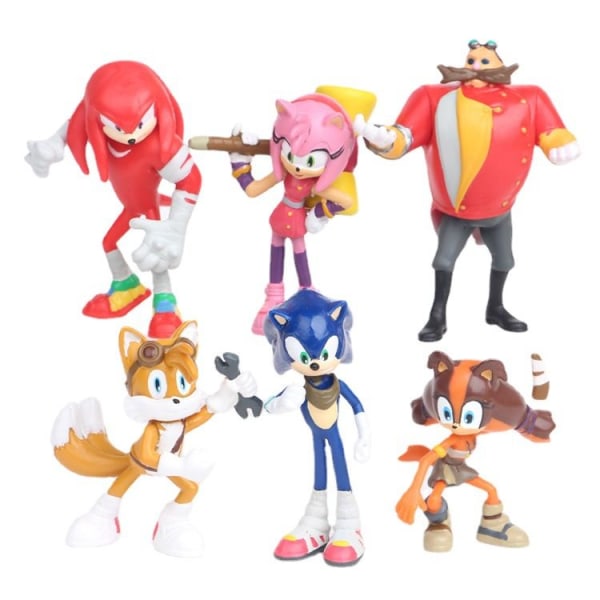 Sonic Game Model Doll Sex fjärde generationens Sonic modeller