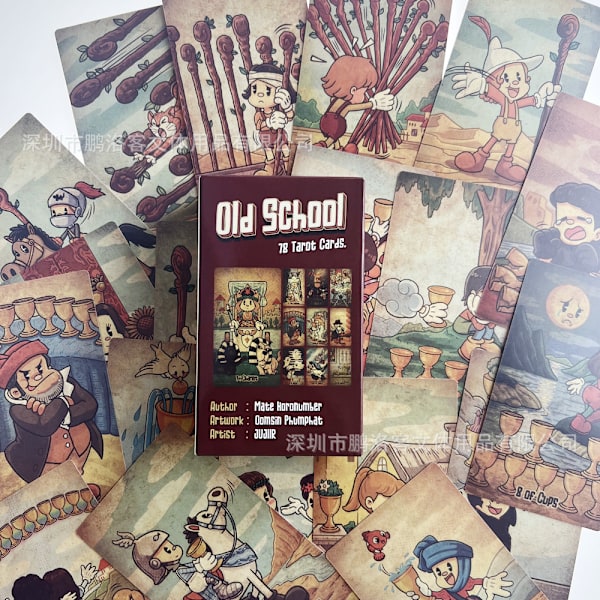 Oid School Divination-kort