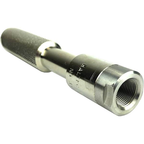 Haltec 377 Large Bore Lock On Air Chuck LB Long with 1/4&#34; NPT hontråd