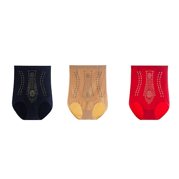 Waist trainer Push Up Shapewear magkontrollkorsett Red M