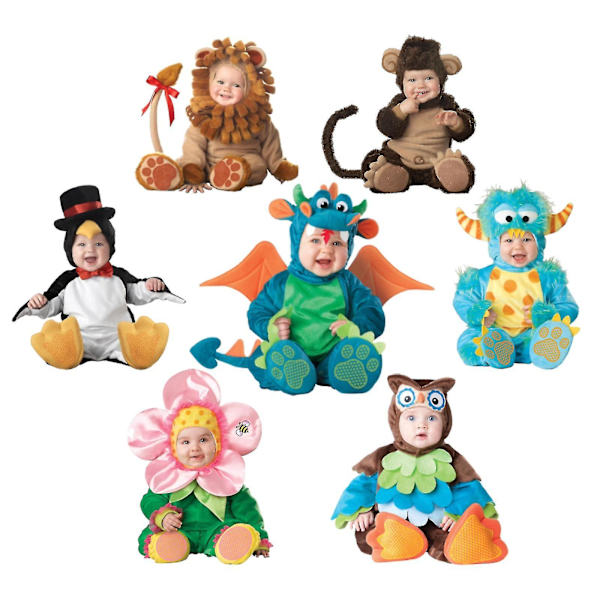 Småbarn Dinosaurie Dräkt Barn Söt Hooded Onesie Animal Cosplay Kostym Dinosaur one pair socks