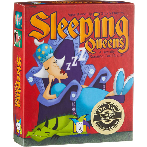 Gamewright, Sleeping Queens, kortspel, 8+, 2-5 spelare, 20 minuters speltid