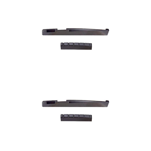 1/2 gitarrbrosadelmutter för vänsterhänt akustisk gitarr 2PCS