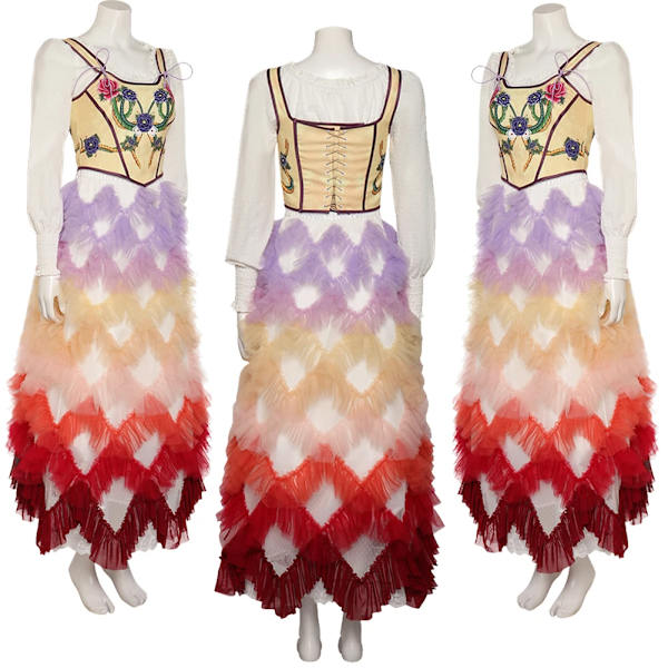 Kvinnor Lucy Baird Cosplay Fantasy Outfits 2023 Film Hunger Cosplay Spel Kostym Förklädnad Flickor Klänning Halloween Rollspel Dräkter L Female Body Size