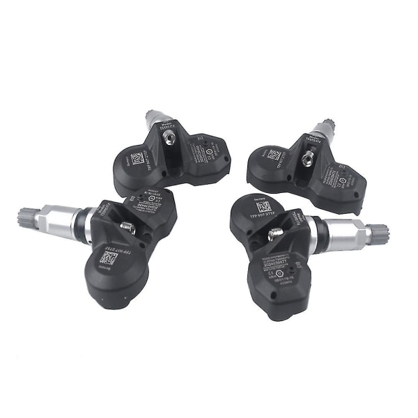 4 st bildäckstrycksmätare sensor Tpms 7pp907275f för - A4 B7 B8 A6 A8 D4 R8 S4 - 433mhz black none