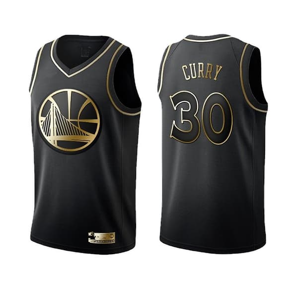 Nba Warriors Curry Broderad Baskettröja-S