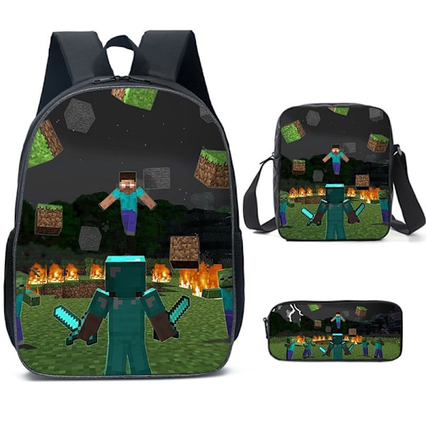 Minecraft spelperiferiryggsäckar - stil 15