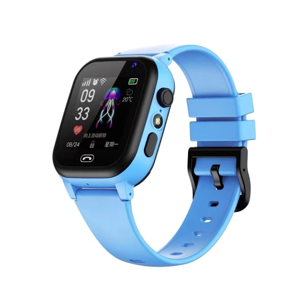 S30 Smart Watch For Kids Girls Boys - Smart Watch For Children, Utrustad med musikspelare, väckarklocka, kamera, väderkalender, jul Blue