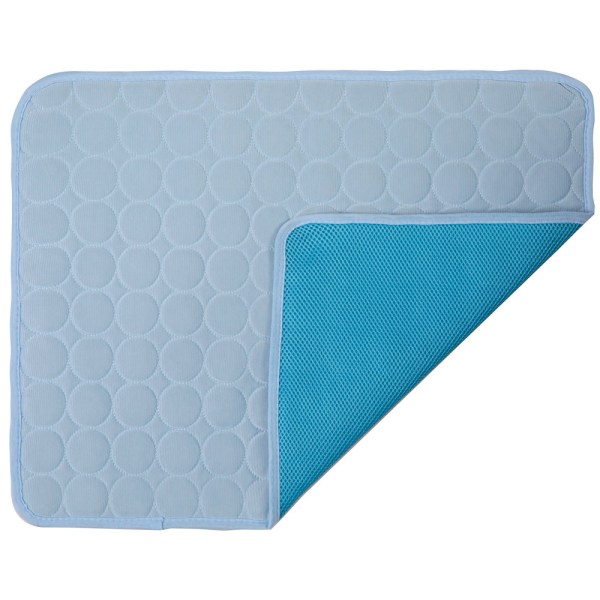 Summer Pet Ice Mat Kennel Ice Silk Mat Ljusblå 100*70--XL