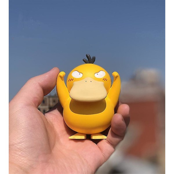 Söt Psyduck Duck Fighting Ver. Söta actionfigurleksaker 8cm null none